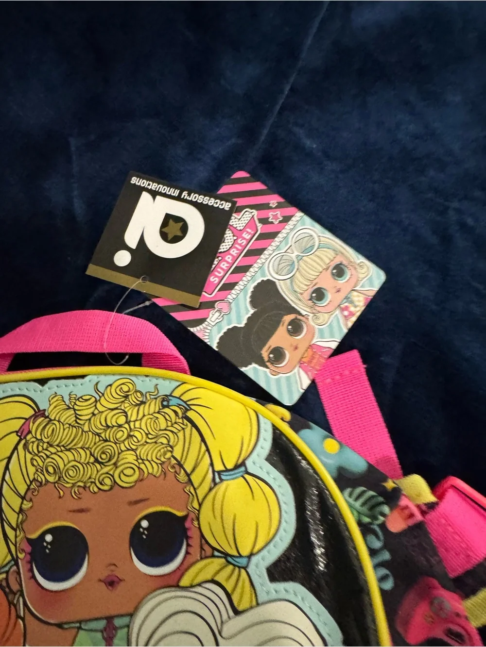 L.O.L. Surprise! Kids Pink Multi-Character Backpack Brand New Back to School